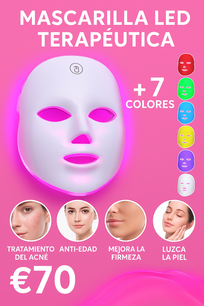 Mascarilla LED Terapeútica