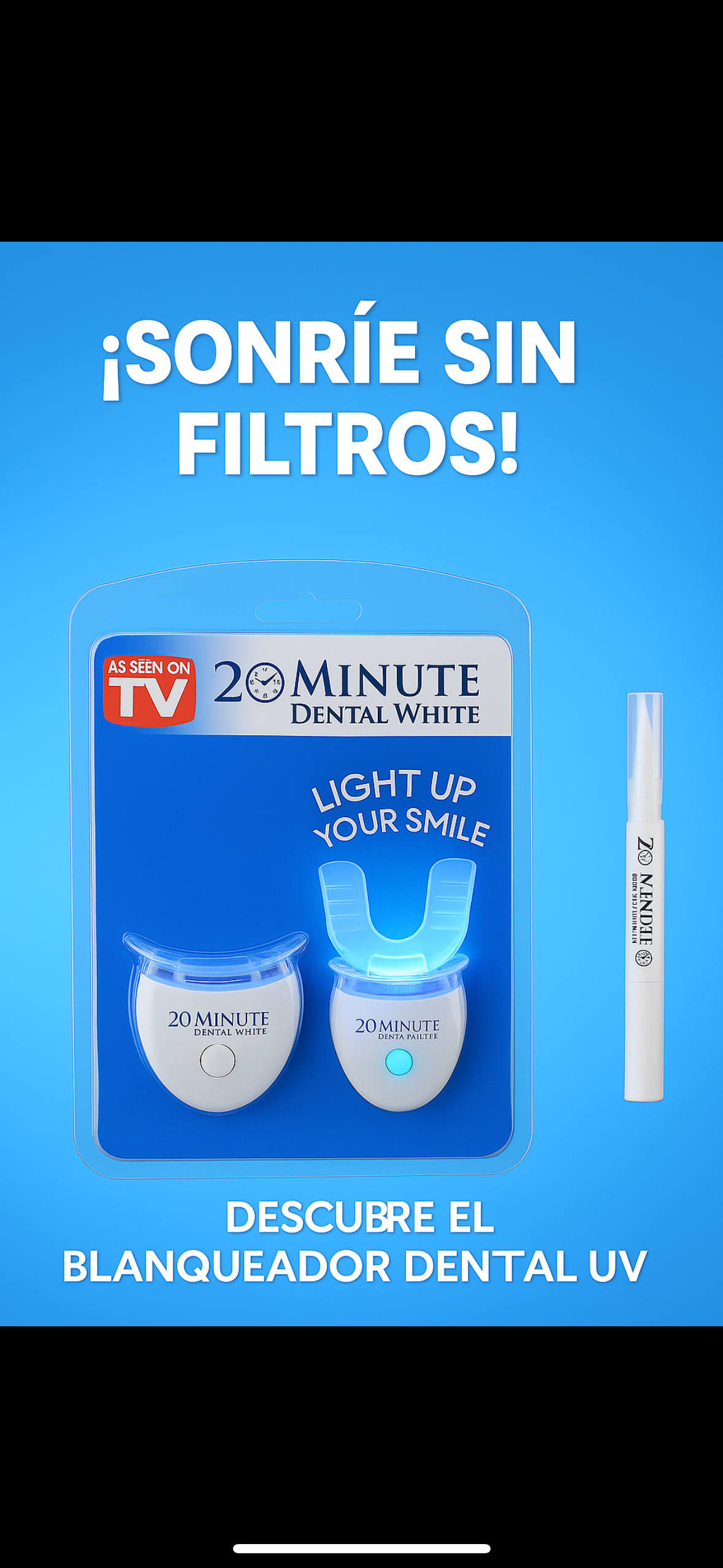 Blanqueador dental UV